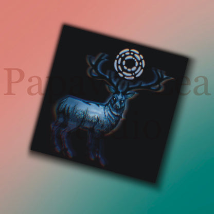 Spectral Stag Sticker