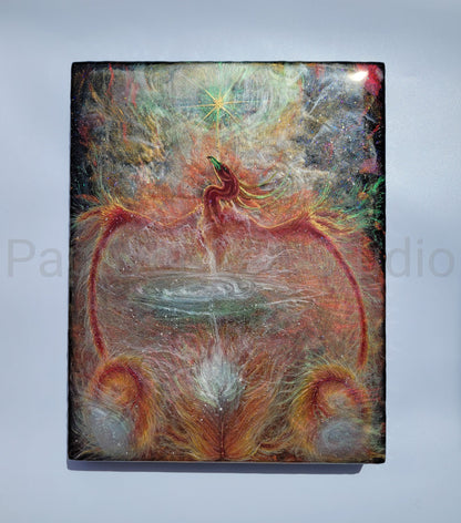 The Universe Reborn Resin Painting