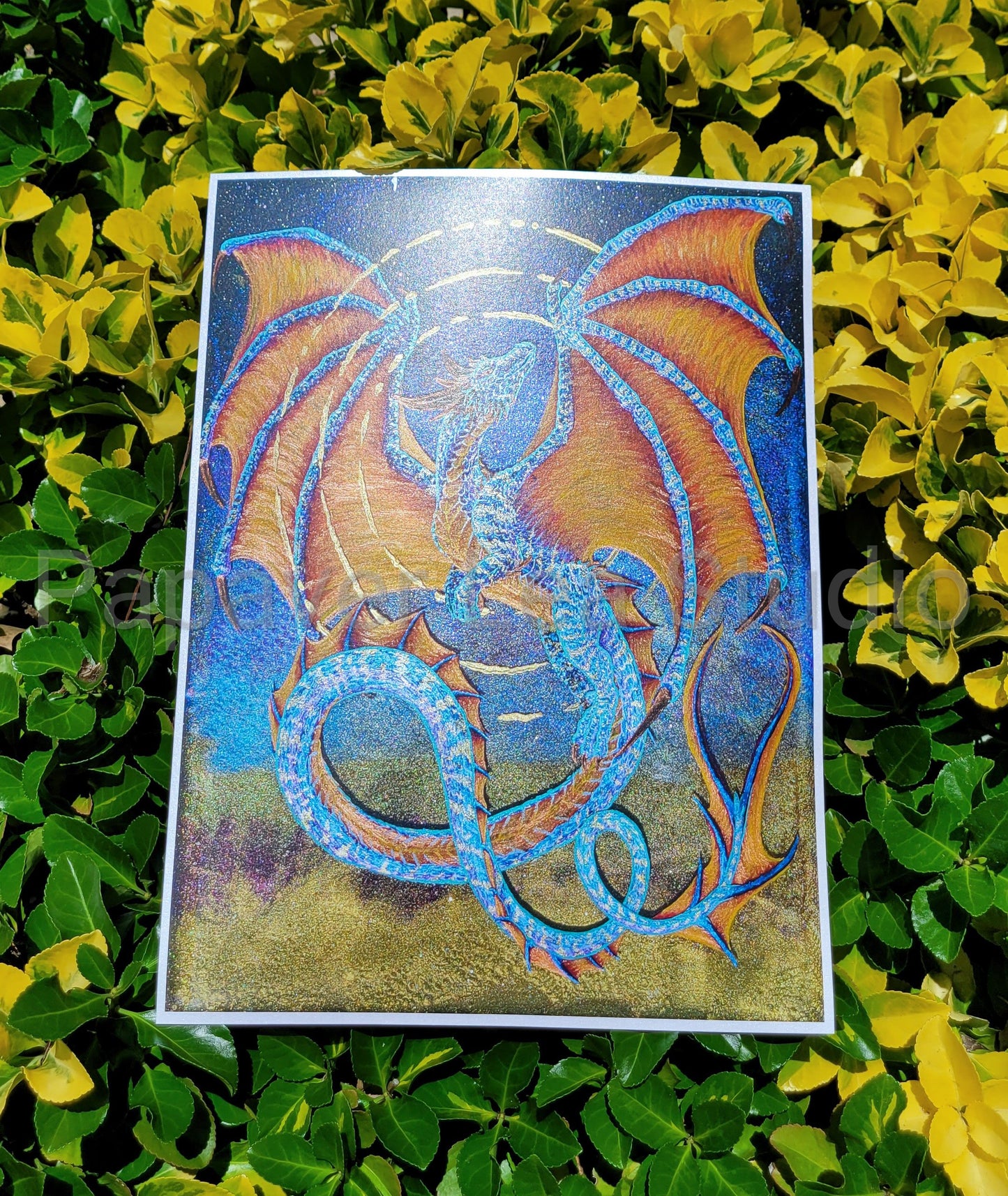 “Year of the Dragon” Pearlescent Print