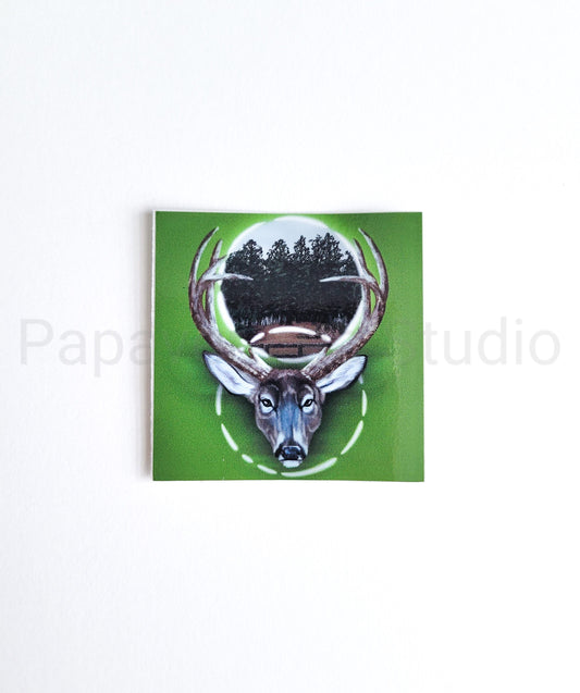 Buck Forest Sticker